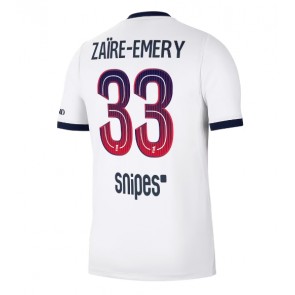 Paris Saint-Germain Warren Zaire-Emery #33 Udebanetrøje 2026-27 Kortærmet